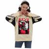 Sudadera con capucha de felpa con forro polar de Amazon para parejas de talla grande, sudadera con capucha empalmada transfronteriza, Chainsaw Man