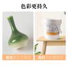 Esmalte artístico de cerámica para media y alta temperatura Material de esmalte para horno de cerámica de Jingdezhen 1180-1300 esmalte cristalino de color verde menta