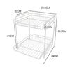 Cozinha doméstica Rack de Pratos Rack de Drenagem Rack de Armazenamento Armário Rack de Armazenamento de Armário Tigela Pauzinhos Pratos Armário Pratos Multicamadas