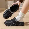Sandálias Esportivas de Alta Qualidade Design Oco Respirável Unissex Sapatos de Praia Estilo de Rua Chinelos Fechados