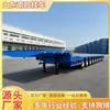 Semirreboque de Plataforma Baixa Extensível de 10 Eixos, Semirreboque de Plataforma Baixa Modular Hidráulico de Transporte Pesado de Cinco Eixos 10 Eixos