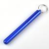 Frasco de almacenamiento portátil impermeable de aleación de aluminio, botella sellada de metal, para viaje, con cartucho de fondo redondo largo de 22 g