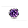 Arete de Aleación de Titanio Fengtai F136 con Incrustaciones de Circonita Joyería para Piercing Corporal de Titanio G23 Arete para Cartílago de la Oreja Arete para Labio