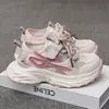 Zapatos Dad para Niñas 2026 Nuevo Modelo Zapatos Infantiles Populares Malla Transpirable Primavera/Verano Tenis para Niñas