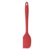 Espátula de silicona integrada espátula para crema semipermeable espátula para pastel todo incluido raspador de pastel herramienta para hornear