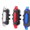 Lanterna Traseira de Bicicleta Recarregável por USB Luz de Advertência para Pedalar à Noite 216 Lanterna Traseira LED Luz de Bicicleta Equipamento de Ciclismo