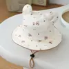 Sombrero de Sol de Ala Ancha para Bebé y Niño Pequeño de Primavera y Otoño, Sombrero de Pescador con Protección UV para Exteriores, Sombrero de Sol Unisex para Niño Pequeño