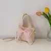 Nova Bolsa Infantil 2024 Estilo Palha Porta-Moedas Bolsa Transversal para Menino Menina Moda Fofa Bolsa de Ombro para Menina Transfronteiriça