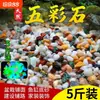 Arena de fondo para acuario, piedras decorativas, juego completo de piedras florales de lluvia ecológicas naturales, piedras luminosas y piedras en bruto