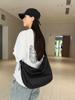 Bolso bandolera de estilo japonés para hombre, bolso mensajero de trabajo de un solo hombro de gran capacidad, bolso bandolera casual de moda simple y fresco