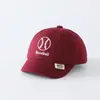 Gorra de Béisbol de Algodón Cepillado Vintage para Niños, Gorra de Sol de Baloncesto de Color Sólido Casual, Nueva Gorra de Pato para Primavera y Otoño, Transfronterizo