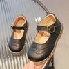 2026 Novos Sapatos de Couro para Meninas Sapatilhas Casuais para Meninas Sandálias de Primavera e Outono para Meninas Sapatos de Performance Sapatos de Couro para Crianças