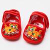 Sapatos Cabeça de Tigre Bebê Masculino e Feminino Bordados Solado Macio Sapatos de Pano Lua Cheia Cem Dias de Idade Tigre Passo Antes Sapatos Folclórico Auspicioso Zodíaco