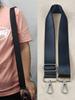 Bolso bandolera con correa de hombro ajustable y ensanchada, bolso de moda versátil con correa de hombro de alta gama.