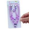 Collar de cuentas Kulomi, joyería de princesa para niños, colgante de Sanrio, regalo de cumpleaños para bebés y niños