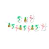Ins abacaxi Flamingo Flamingo Havaiano abacaxi animal bandeira de puxar primavera Mori layout de cena de festa