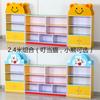 Armario de juguetes de combinación de tablero ignífugo, mueble infantil, estantería de jardín de infantes, estantería de almacenamiento, armario de almacenamiento, estantería, armario divisorio