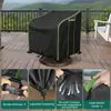 Funda Giratoria para Silla de Exterior Venta Caliente Transfronteriza Impermeable a Prueba de Viento Funda Protectora para Mueble Silla Juego de Dos Piezas