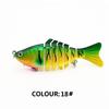 Isca de pesca para toda água suprimentos de pesca ao ar livre isca Luya 10CM/15.7G isca multi-seção isca artificial