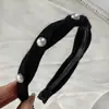 Diadema Trenzada de Felpa Perlada Estilo Coreano Retro, Diadema de Hilo Tejido Inspirada en Chanel, Nuevo Accesorio para el Cabello Versátil de Corona Alta
