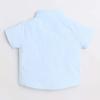 2025 Verano Camisa de Manga Corta para Niños con Tirantes Estilo Británico Conjunto de Pantalones Estilo Coreano para Niños Algodón Niños Venta al por Mayor