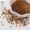 Cuentas de diamante esmerilado de presión superior de 3 mm 100 empaquetadas directo de fábrica alta calidad cuentas de diamante de cristal cuentas puntiagudas cuentas de dos puntas venta al por mayor