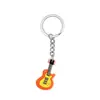 Llavero de PVC con Nota Musical Metal Accesorio Creativo para Bolso de Instrumento Musical Colgante Regalo de Cumpleaños Regalo Pequeño Llavero DIY