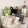 Comercio exterior Bolsa de mujer nueva chaqueta de algodón bolsa de plumón nicho Corea del Sur bolsa espacial este año popular hombro portátil tote bolsa grande