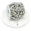 Cadena DIY Luz Francesa Lujo Alto Gama Elegante Corazón Hueco Cadena Hecha a Mano Cadena de Perlas de Agua Dulce Natural Cadena Suelta