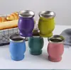 Taza de Mate Argentina Acero Inoxidable 304 Taza de Mate Taza de Té de Mate Copa de Vino Tinto Taza de Té de Mate Aislada de Doble Pared
