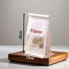 Bolsa para Pan Tostado Marrón Papel Kraft con Ventana Bolsa para Pan Mochi Galleta Repostería Alimento Auto-Sellante Borde Enrollado Bolsa de Embalaje para Hornear