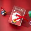 Nueva Caja de Dulces de Manzana Navideña Caja de Regalo Caja de Papel Serie Libro Mágico Creativo Caja de Dulces Navideños Al por Mayor