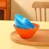 Tigela de plástico colorida para camping atacado tigela de plástico para viagem ao ar livre piquenique tigela para macarrão instantâneo tigela redonda japonesa para ramen tigela para fast food