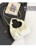 2026 Nuevo Bolso de Hombro Cruzado de Cadena Moda Elegante Plisado con Lazo para Mujer
