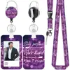 Portatarjeta de identificación de estudiante, portatarjetas creativo y moderno, gafete de trabajo personalizado, cubierta protectora para tarjeta de control de acceso, tarjeta de autobús, permiso de trabajo
