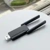 Tarjeta de red inalámbrica de 1300m receptor wifi inalámbrico usb3.0 doble antena Gigabit banda dual tarjeta de red inalámbrica