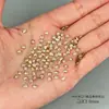 Joyería para Uñas Color Champagne Brillante Circonia Mini Pequeños Planos Fondo Diamante Mezclado Forma Especial Marquise Joyería de Diamante para Uñas Venta al por Mayor