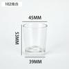 Vaso para vela de vidrio candelabro de vidrio galvanizado vaso para vela aromática de vidrio DIY recipiente para vela aromática de interior tapa de bambú candelabro aromático taza