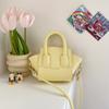 Bolso de mano estilo coreano con forma de cesta de comida para niños, minibolso de hombro a la moda para niñas, elegante accesorio de princesa, monedero.