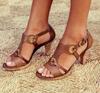 Sandalias de tacón alto nuevas de comercio exterior JGB2019N0006027