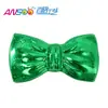 Corbata de lazo láser directa de fábrica fiesta navideña vestido de baile accesorios de actuación corbata de lazo plástico PVC corbata de lazo