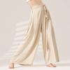 Pantalones de Baile Elegantes 2024 Nuevos Modernos Verano Práctica Danza Clásica China Rendimiento Sueltos Pierna Ancha Versátiles
