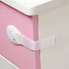 Cierre de Tela Multifuncional para Bebé Cerradura de Seguridad para Bebé Cerradura de Hebilla para Niños Cerradura de Plástico para Cajón Baño Cerradura de Puerta de Gabinete Refrigerador