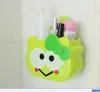 SP051KITTY segunda generación estante de almacenamiento sin rastro caja de almacenamiento para baño sin rastro multifuncional pegamento para almacenamiento de cepillos de dientes