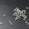 Mini Pequeño Bordado Bordado Elástico Marco de Bordado Círculo Colgante de Madera de Comercio Exterior Joyería Colgante de Bordado Hecho a Mano Manualidades DIY