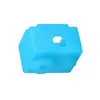 Bloque calefactor MK8 para impresora 3D E3DV6 NV6/BP6 funda de silicona boquilla CR10 bloque de aluminio aislamiento térmico aislamiento anti-quemaduras