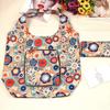Bolsa de Compras Lavable con Logo Personalizado Bolsa de Compras Plegable de Cinco Compartimentos Bolsa Ambiental Portátil de Moda