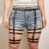 Ropa de Restricción Erótica Negra para Adultos para Mujeres, Accesorios Sm de Cuero, Juguetes de Bondage, Equipo Fetichista al por Mayor