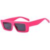Moda europea y americana 3774 estilo coreano gafas de sol de dopamina avanzadas personalidad femenina nicho mismas gafas de sol a prueba de rayos UV