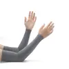 Mangas de gel para braços com proteção solar masculina e feminina, proteção UV para ciclismo e direção no verão, alta elasticidade, respiráveis, protetores de braço finos de seda gelada